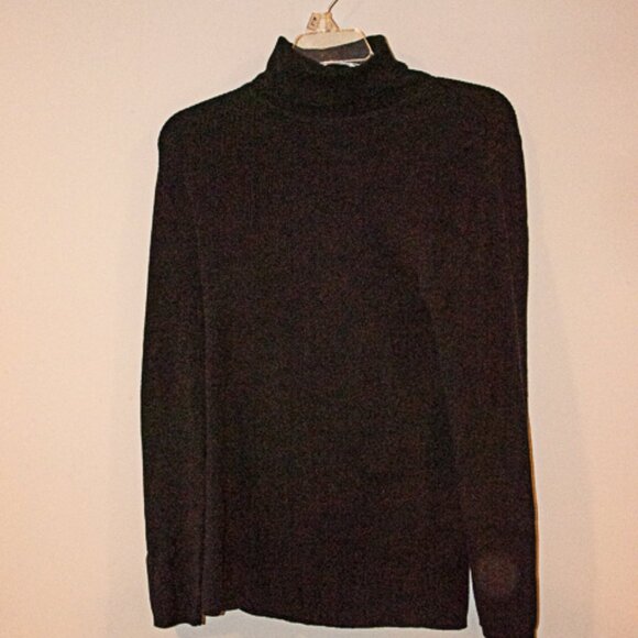 Old Navy Boys Black Turtle Neck Sweater Size Large - Picture 3 of 5
